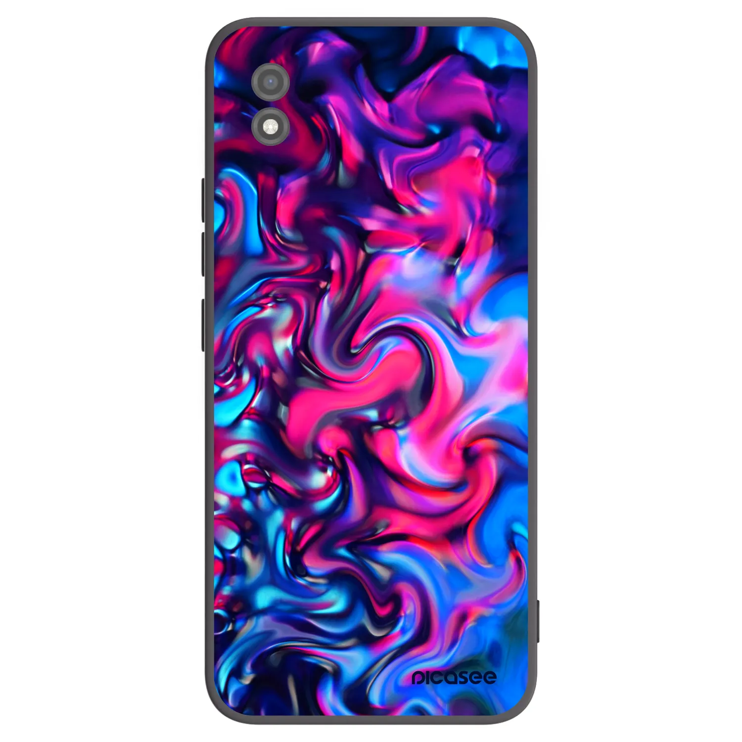 Picasee silikonowe czarne etui na Realme C11 (2021) - Redlight