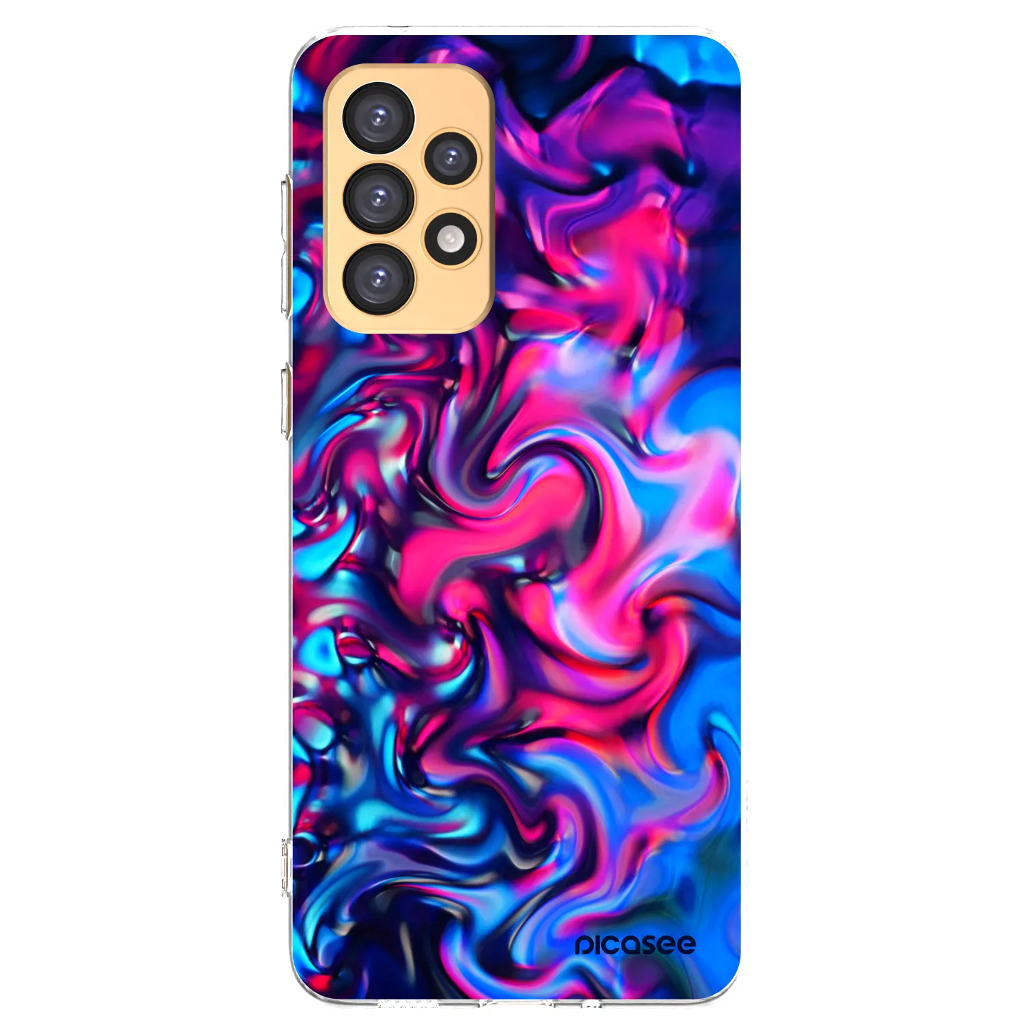 Picasee silikonowe przeźroczyste etui na Samsung Galaxy A33 5G A336 - Redlight