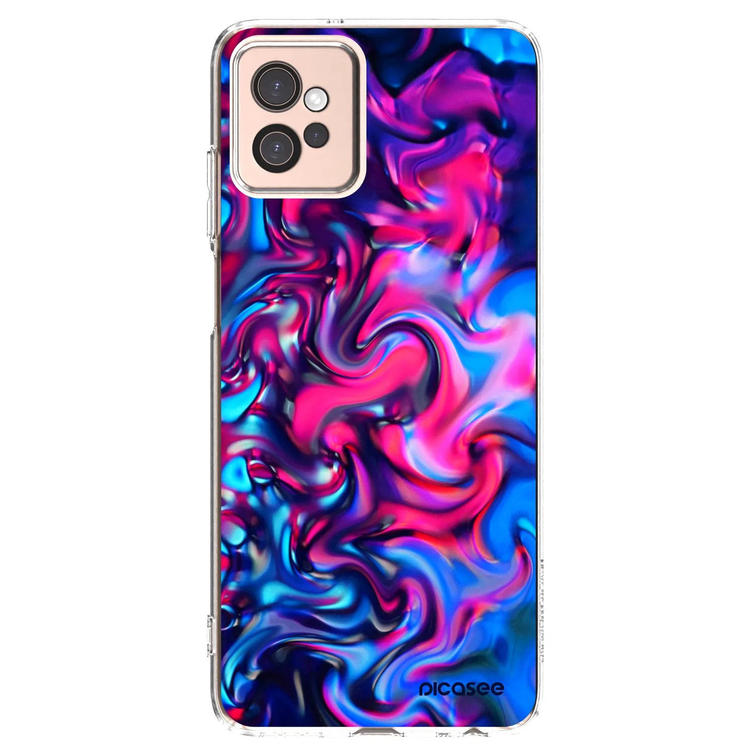 Picasee silikonowe przeźroczyste etui na Motorola Moto G32 - Redlight