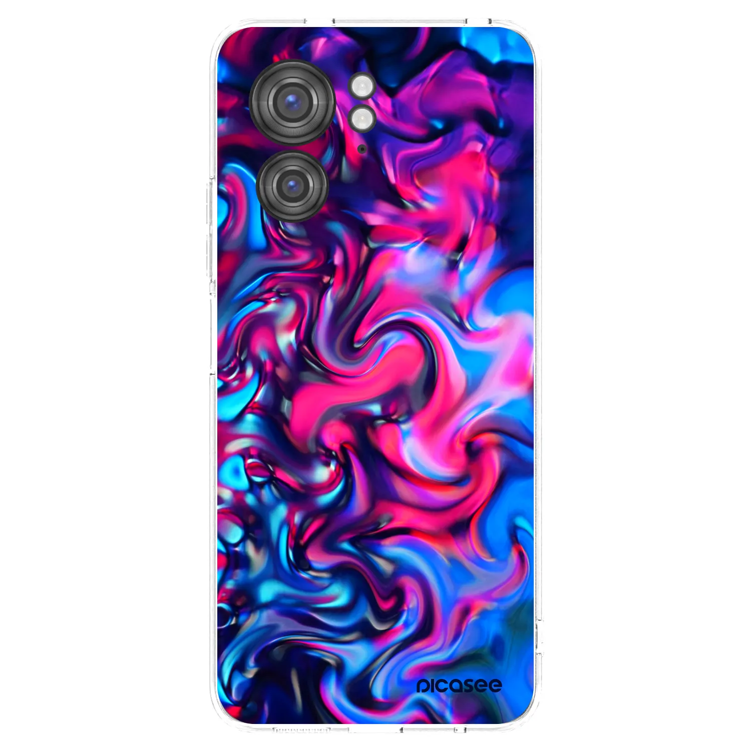 Picasee silikonowe przeźroczyste etui na Motorola Edge 40 - Redlight