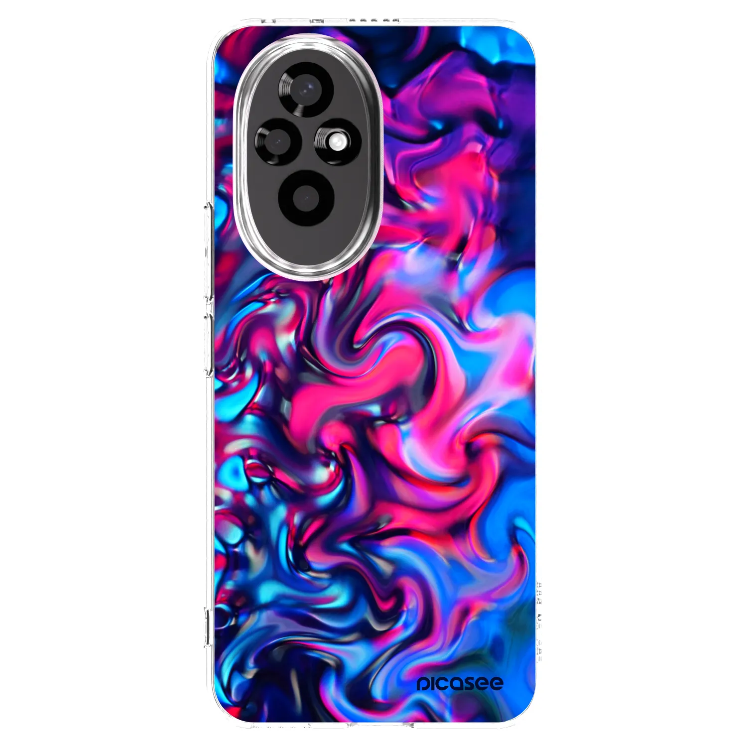 Picasee silikonowe przeźroczyste etui na Honor 200 Pro 5G - Redlight