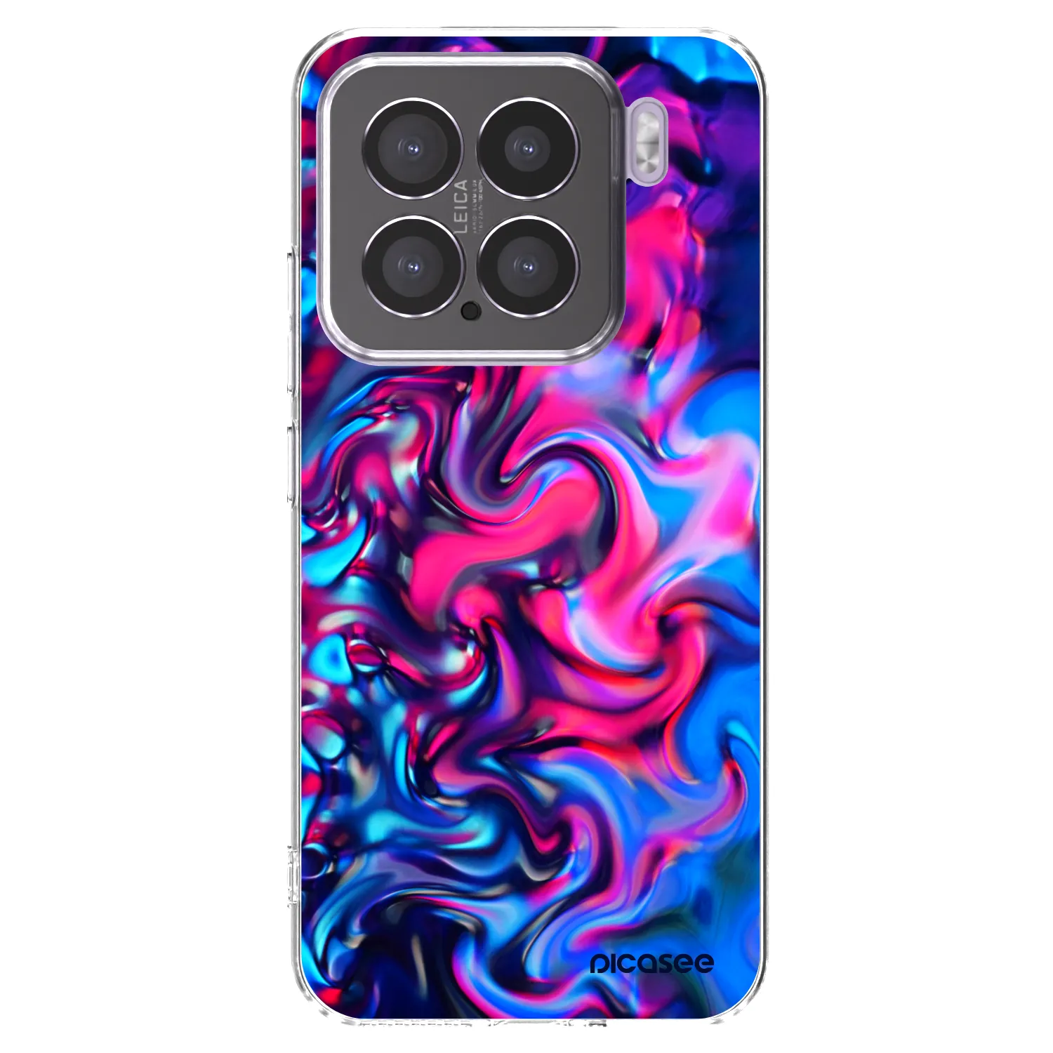 Picasee silikonowe przeźroczyste etui na Xiaomi 15 - Redlight