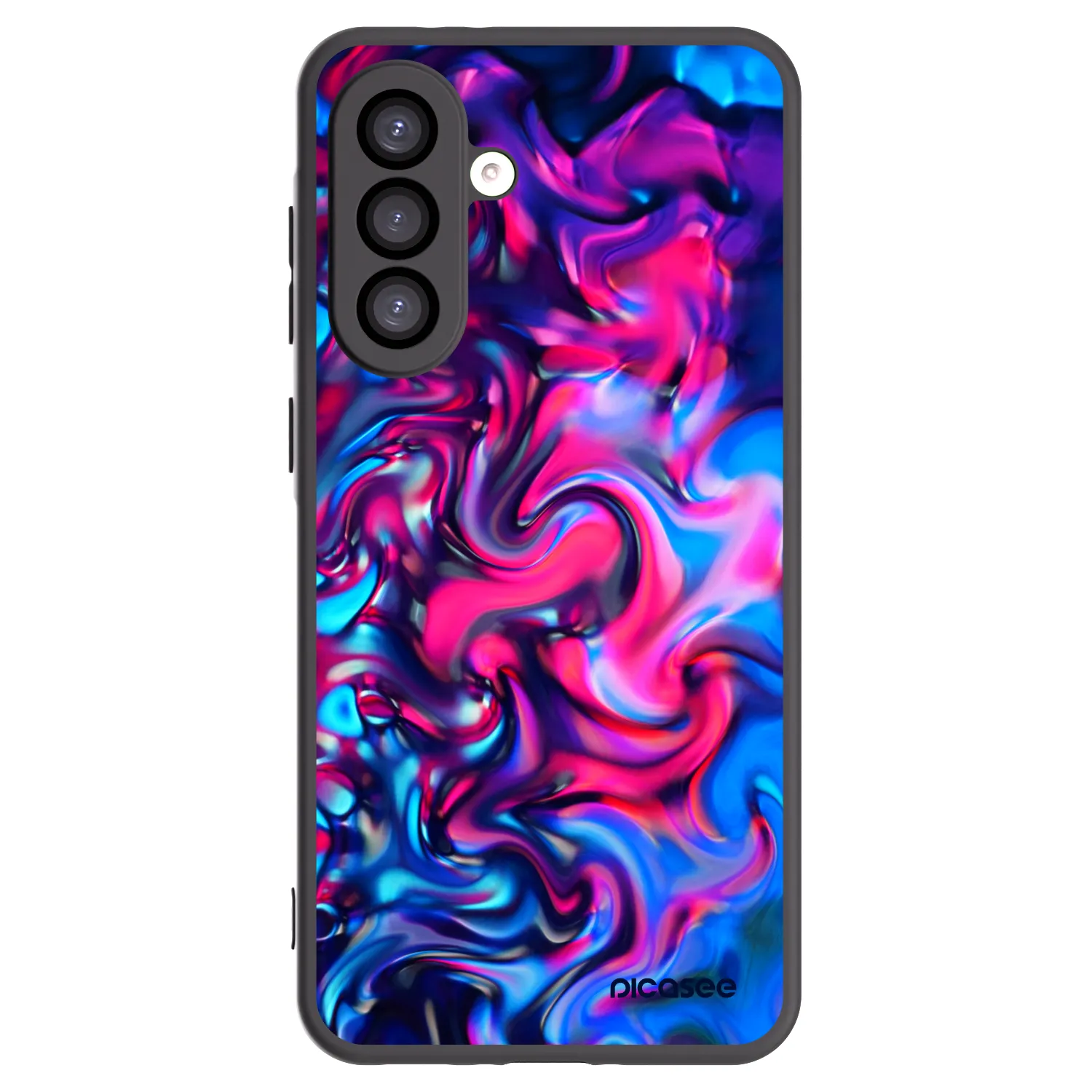 Picasee silikonowe czarne etui na Samsung Galaxy A26 5G A266B - Redlight