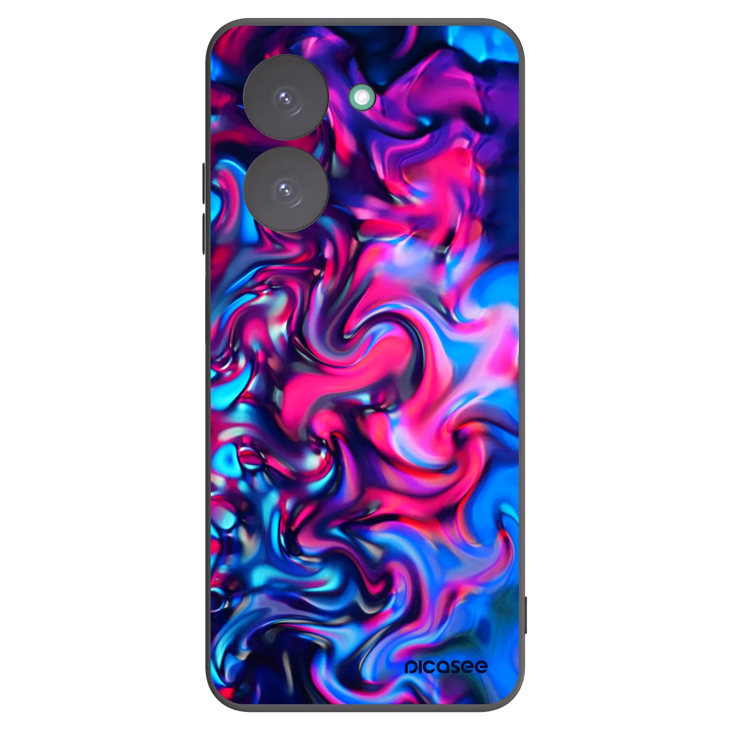 Picasee silikonowe czarne etui na Xiaomi Redmi A5 - Redlight