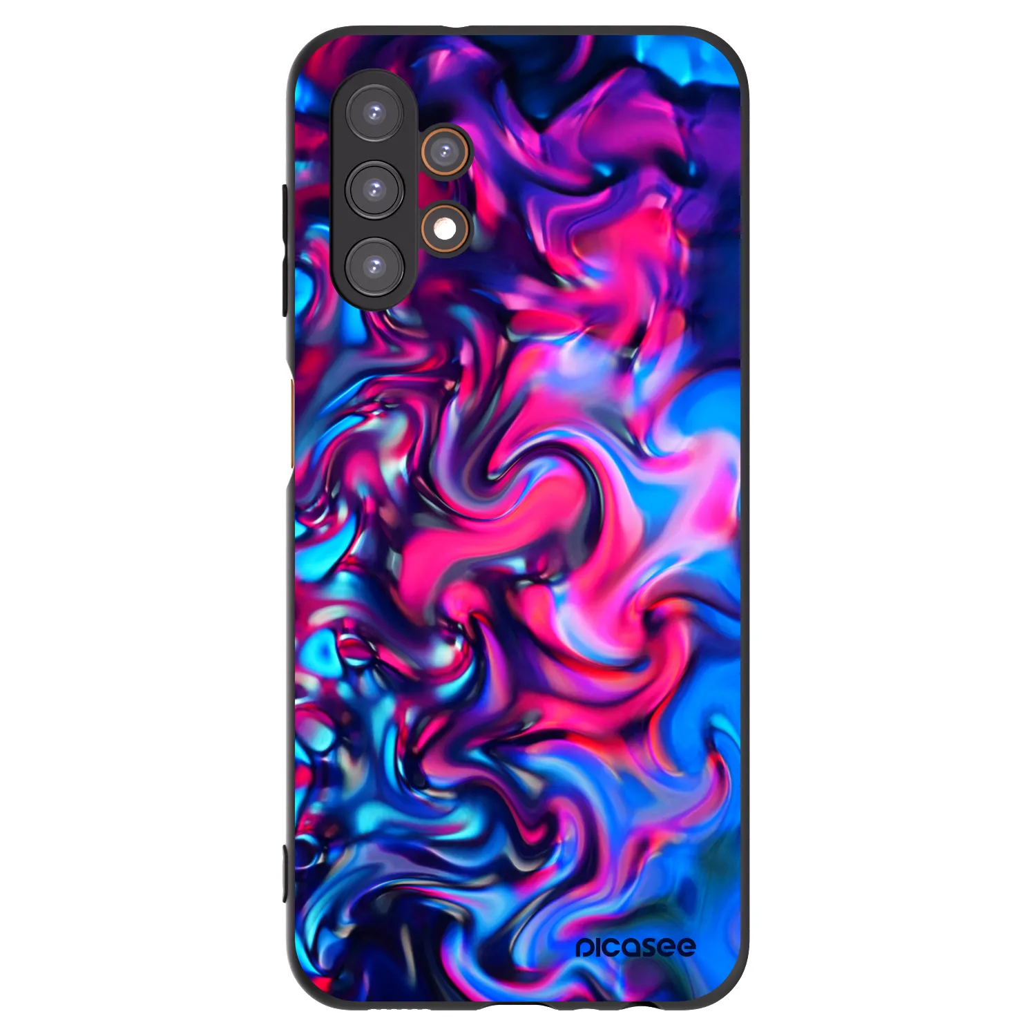 Picasee silikonowe czarne etui na Samsung Galaxy A13 5G - Redlight
