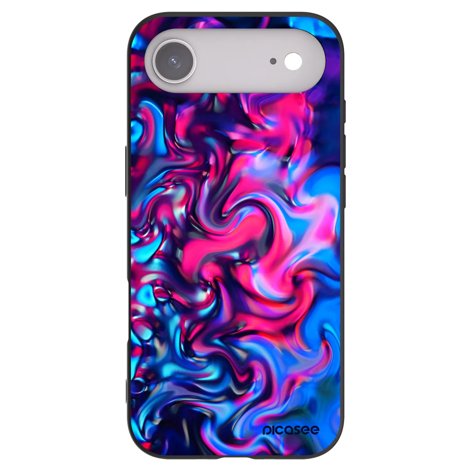 Picasee silikonowe czarne etui na Apple iPhone Air - Redlight