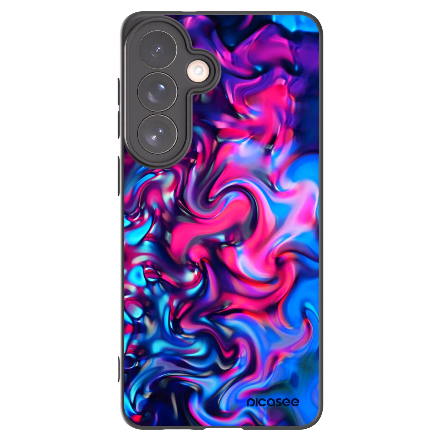 Picasee silikonowe czarne etui na Samsung Galaxy S26+ - Redlight