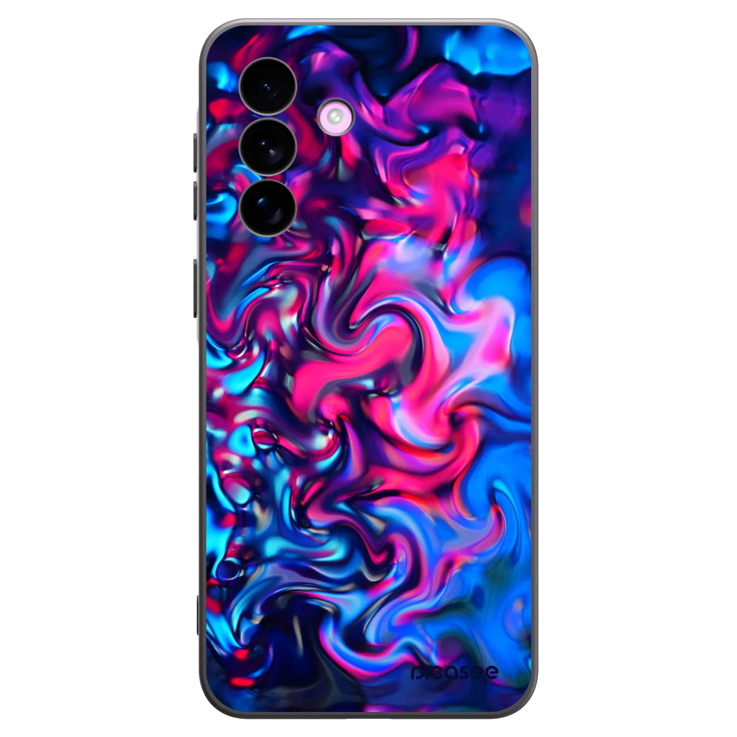 Picasee silikonowe czarne etui na Samsung Galaxy A57 5G - Redlight