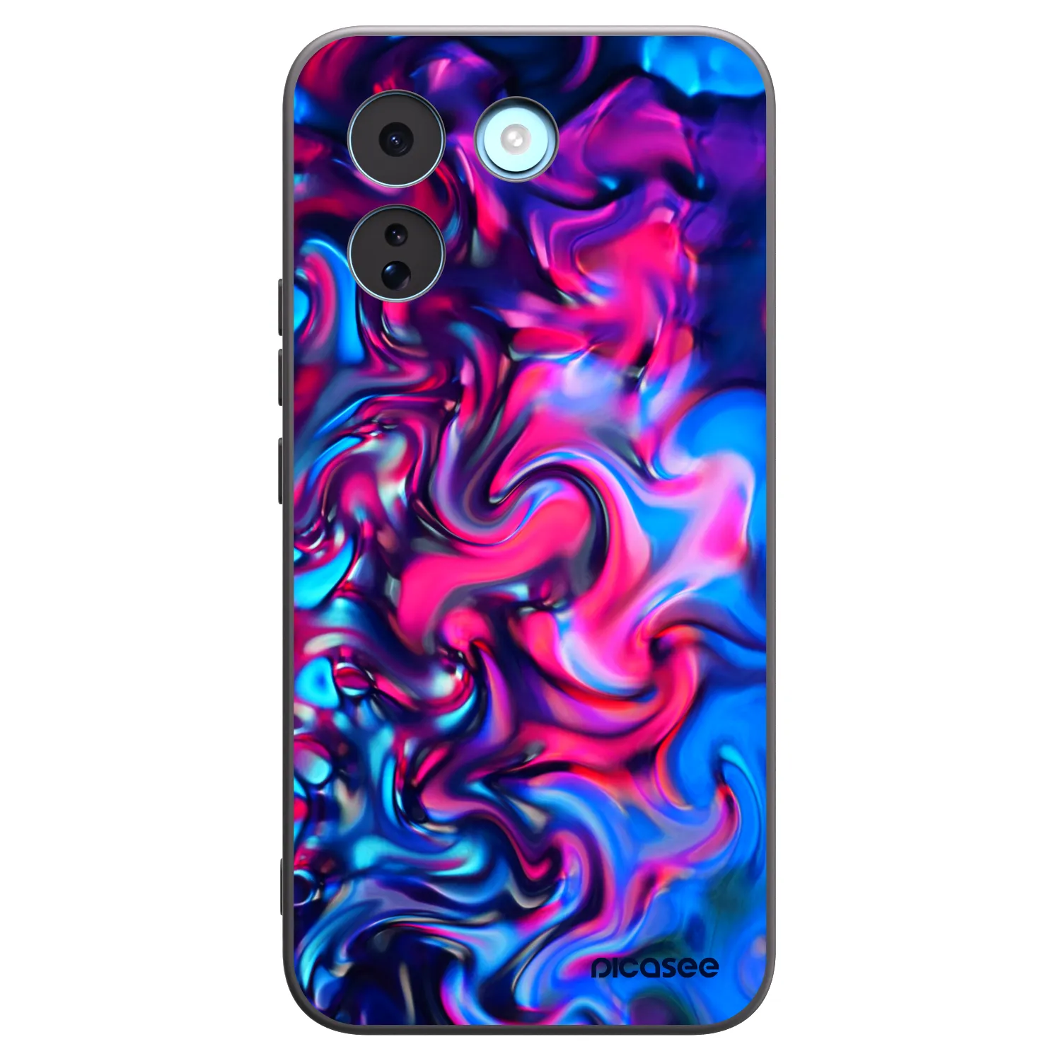 Picasee silikonowe czarne etui na Xiaomi Redmi Note 17 Pro MAX 5G - Redlight