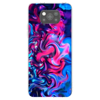 Picasee silikonowe czarne etui na Xiaomi Poco X3 - Redlight
