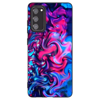 Picasee silikonowe czarne etui na Samsung Galaxy S20 FE - Redlight