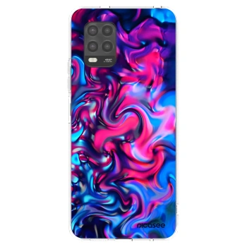 Picasee silikonowe przeźroczyste etui na Xiaomi Mi 10 Lite - Redlight