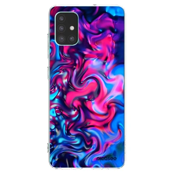 Picasee silikonowe przeźroczyste etui na Samsung Galaxy M51 M515F - Redlight