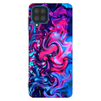 Picasee silikonowe przeźroczyste etui na Samsung Galaxy A12 A125F - Redlight