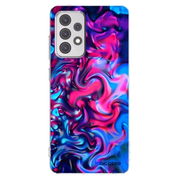 Picasee silikonowe przeźroczyste etui na Samsung Galaxy A52 5G A525F - Redlight