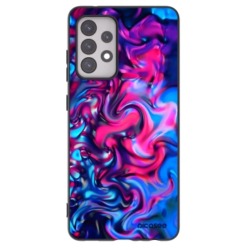 Picasee silikonowe czarne etui na Samsung Galaxy A52 5G A525F - Redlight