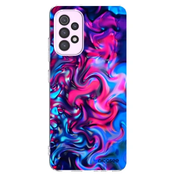 Picasee silikonowe przeźroczyste etui na Samsung Galaxy A32 5G A326B - Redlight