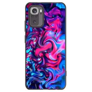 Picasee silikonowe czarne etui na Xiaomi Redmi Note 10S - Redlight