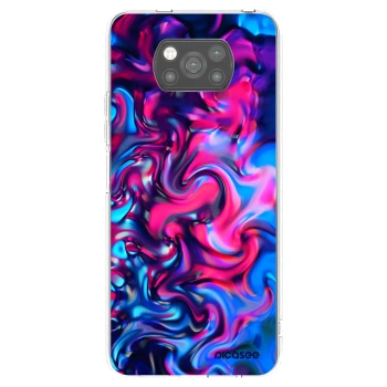 Picasee silikonowe czarne etui na Xiaomi Poco X3 Pro - Redlight