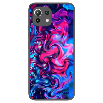 Picasee silikonowe czarne etui na Xiaomi Mi 11 Lite - Redlight