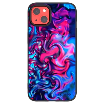 Picasee silikonowe czarne etui na Apple iPhone 13 - Redlight