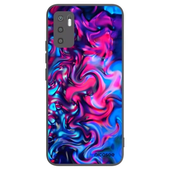 Picasee silikonowe czarne etui na Xiaomi Redmi Note 10 5G - Redlight
