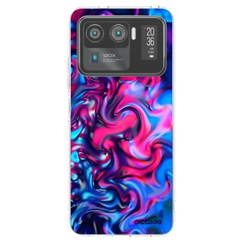 Picasee silikonowe przeźroczyste etui na Xiaomi Mi 11 Ultra - Redlight