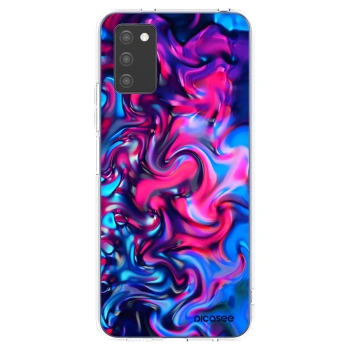 Picasee silikonowe przeźroczyste etui na Samsung Galaxy A02s A025G - Redlight