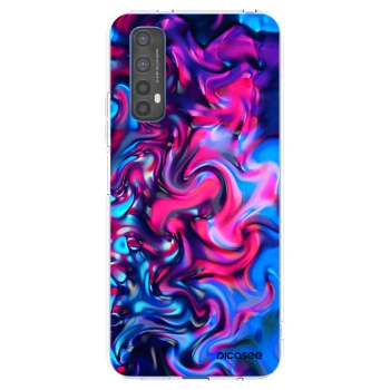 Picasee silikonowe przeźroczyste etui na Realme 7 - Redlight