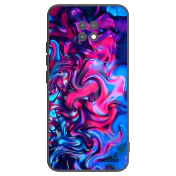 Picasee silikonowe czarne etui na Xiaomi Redmi Note 9T - Redlight