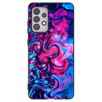 Picasee silikonowe czarne etui na Samsung Galaxy A52s 5G A528B - Redlight