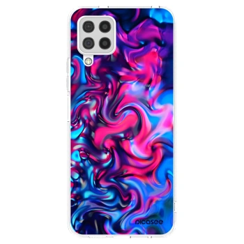 Picasee silikonowe przeźroczyste etui na Samsung Galaxy A22 A225F 4G - Redlight