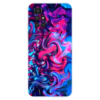 Picasee silikonowe przeźroczyste etui na Xiaomi Redmi 10 - Redlight