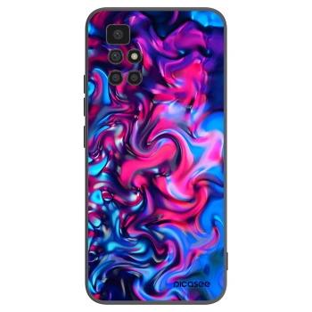 Picasee silikonowe czarne etui na Xiaomi Redmi 10 - Redlight