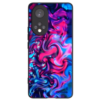 Picasee silikonowe czarne etui na Huawei Nova 9 - Redlight