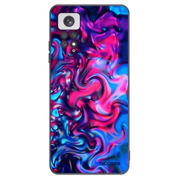 Picasee silikonowe czarne etui na Xiaomi Redmi Note 11 - Redlight