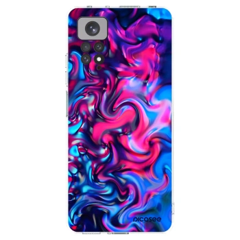Picasee silikonowe przeźroczyste etui na Xiaomi Redmi Note 11 - Redlight