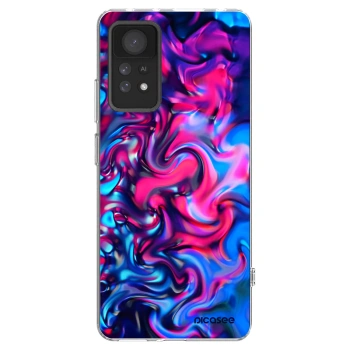 Picasee silikonowe przeźroczyste etui na Xiaomi Redmi Note 11 Pro - Redlight