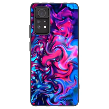 Picasee silikonowe czarne etui na Xiaomi Redmi Note 11 Pro 5G - Redlight