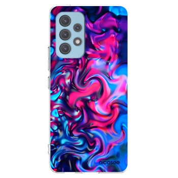 Picasee silikonowe przeźroczyste etui na Samsung Galaxy A53 5G A536 - Redlight