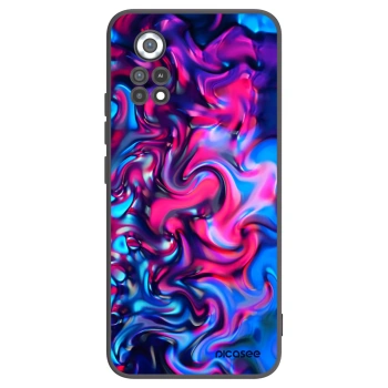 Picasee silikonowe czarne etui na Xiaomi Poco X4 Pro 5G - Redlight