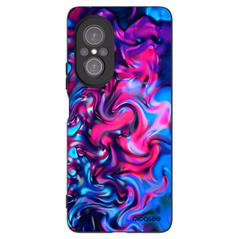 Picasee silikonowe czarne etui na Huawei Nova 9 SE - Redlight