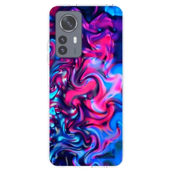 Picasee silikonowe przeźroczyste etui na Xiaomi 12 Pro - Redlight