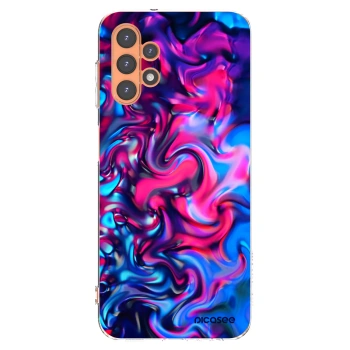 Picasee silikonowe przeźroczyste etui na Samsung Galaxy A13 4G A135 - Redlight
