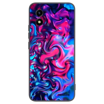 Picasee silikonowe czarne etui na Vivo Y01 - Redlight
