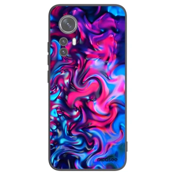 Picasee silikonowe czarne etui na Xiaomi 12X - Redlight