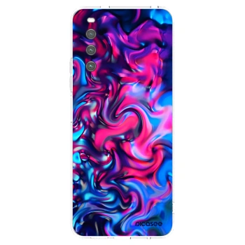 Picasee silikonowe przeźroczyste etui na Sony Xperia 10 IV 5G - Redlight