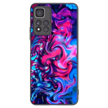 Picasee silikonowe czarne etui na Xiaomi Redmi Note 11 Pro+ 5G - Redlight