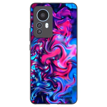 Picasee silikonowe czarne etui na Xiaomi 12T Pro - Redlight