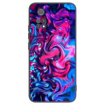 Picasee silikonowe czarne etui na Xiaomi Poco M4 Pro - Redlight